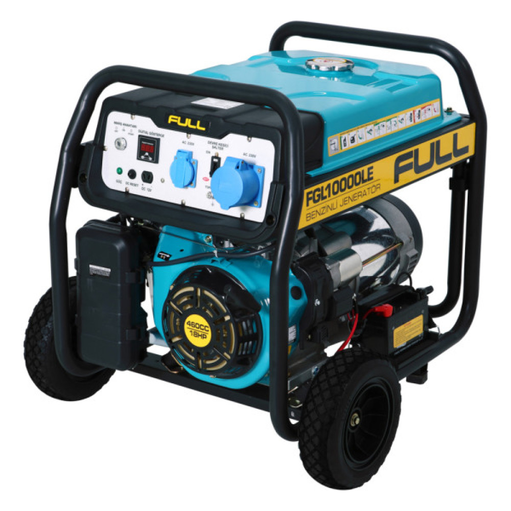 Генератор FULL FGL 10000LE, 50Hz, 10kVA/8kW, бак 28 л, ручний/стартер (FGL 10000LE)