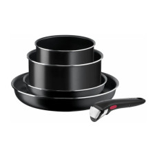 Набір посуду Tefal Ingenio Easy Cook & Clean, 5 предметів, чорний (L1539543)