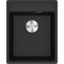 Мийка кухонна Franke Maris, фраграніт, прямокутник, без крила, 410х510х200мм, чаша - 1, врізна, MRG 610-37 TL, онікс