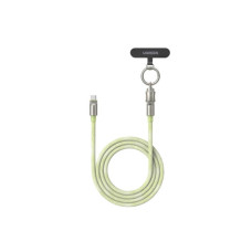 Дата кабель USB-C to USB-C 1.2m 60W green Ugreen (35500)