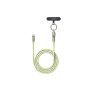 Дата кабель USB-C to USB-C 1.2m 60W green Ugreen (35500)