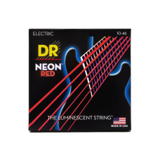 Струни для гітари DR Strings NEON Red Electric - Medium (10-46) (NRE-10)