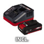 Шурупокрут-дриль акумуляторний Einhell TE-CD 18·40 Li-Solo PXC 18В 40Нм 400·1500об·хв 1.25кг без АКБ та ЗП
