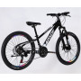 Велосипед Space 24" MERCURY DD FR рама-11" AL 2026 чорно-білий (OPS-SP-24-064)