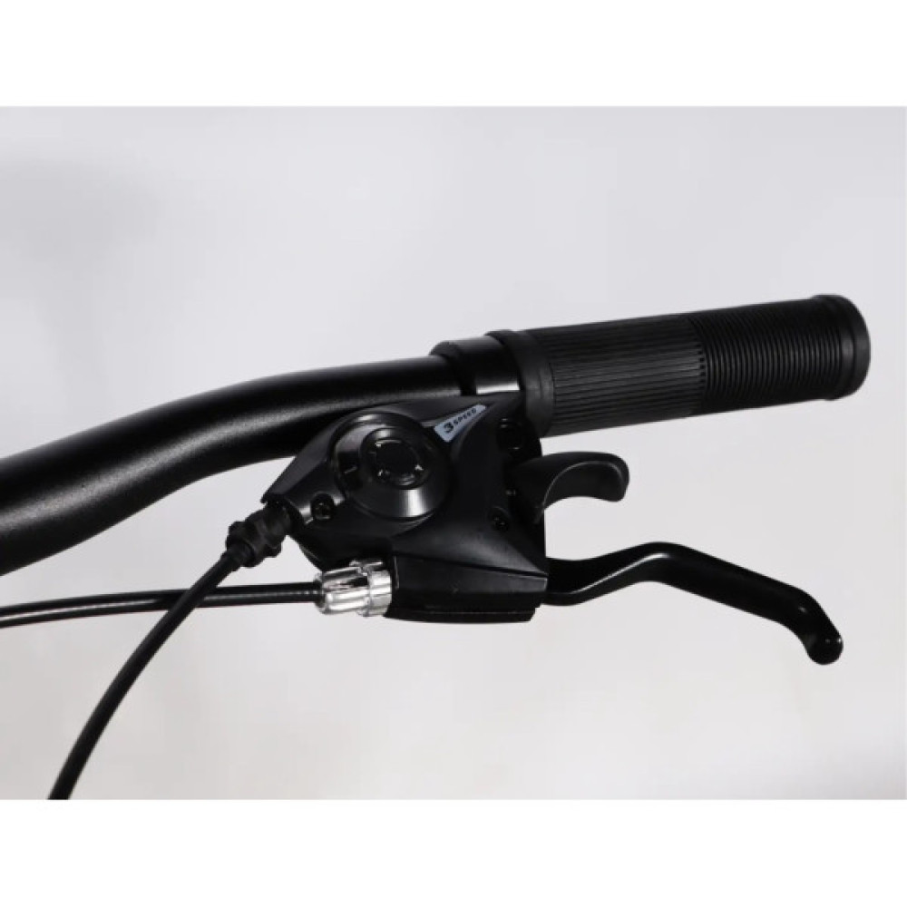 Велосипед Space 24" MERCURY DD FR рама-11" AL 2026 чорно-білий (OPS-SP-24-064)