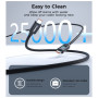 Дата кабель USB-C to USB-C 1.2m PD100W digital display silicone Choetech (XCC-1064)