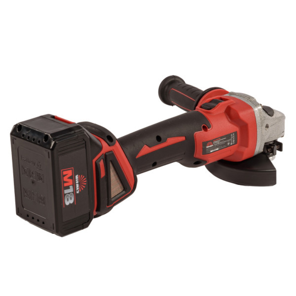 Шліфувальна машина Vitals Master, ALs 18125c BL Kit, 125мм, 18V, 4Ah, 7300об/хв, кейс, 2.55кг (235327)