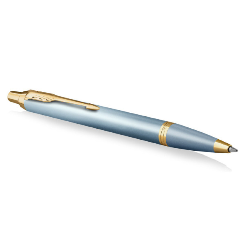 Ручка кулькова Parker IM 17 Rituals Turquoise Green GT BP + Пакет Parker Rituals (29 132)