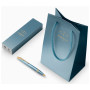 Ручка кулькова Parker IM 17 Rituals Turquoise Green GT BP + Пакет Parker Rituals (29 132)