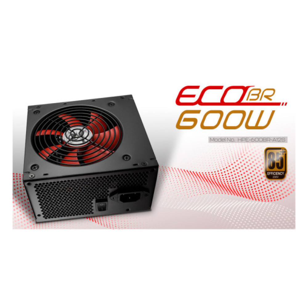 Блок живлення HighPower 600W (HPE-600BR-A12S) Блок живлення HighPower 600W (HPE-600BR-A12S)