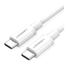 Дата кабель USB-C to USB-C 1.5m US264 18W ABS Cover White Ugreen (60519) Дата кабель USB-C to USB-C 1.5m US264 18W ABS Cover White Ugreen (60519)
