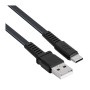 Дата кабель USB 2.0 AM to USB-C 1.2m black RivaCase (PS6002 BK12)