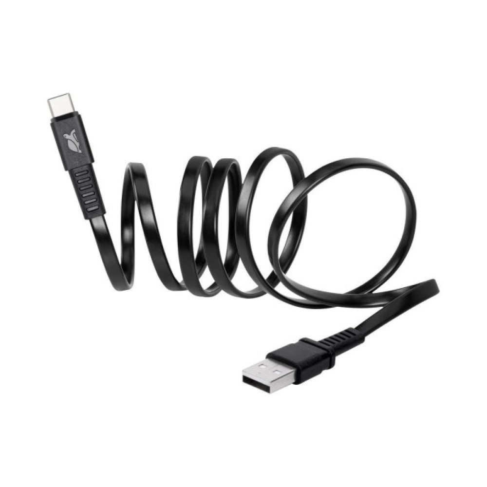 Дата кабель USB 2.0 AM to USB-C 1.2m black RivaCase (PS6002 BK12)