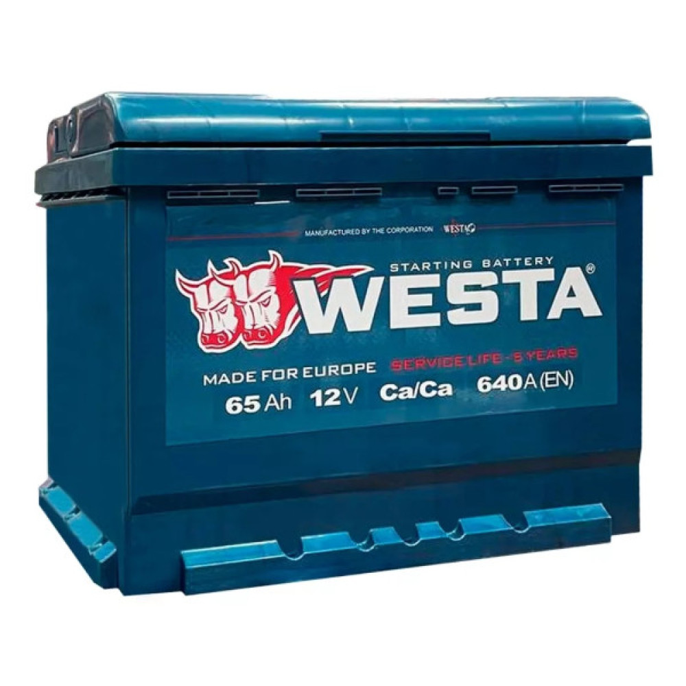 Акумулятор автомобільний Westa 6CT-65 А (0)