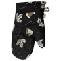 Кухонна прихватка Прованс Рукавиця Шапочки на чорному (036450)
