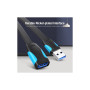 Дата кабель USB 3.0 AM/AF 1.0m PVC black Vention (VAS-A13-B100)