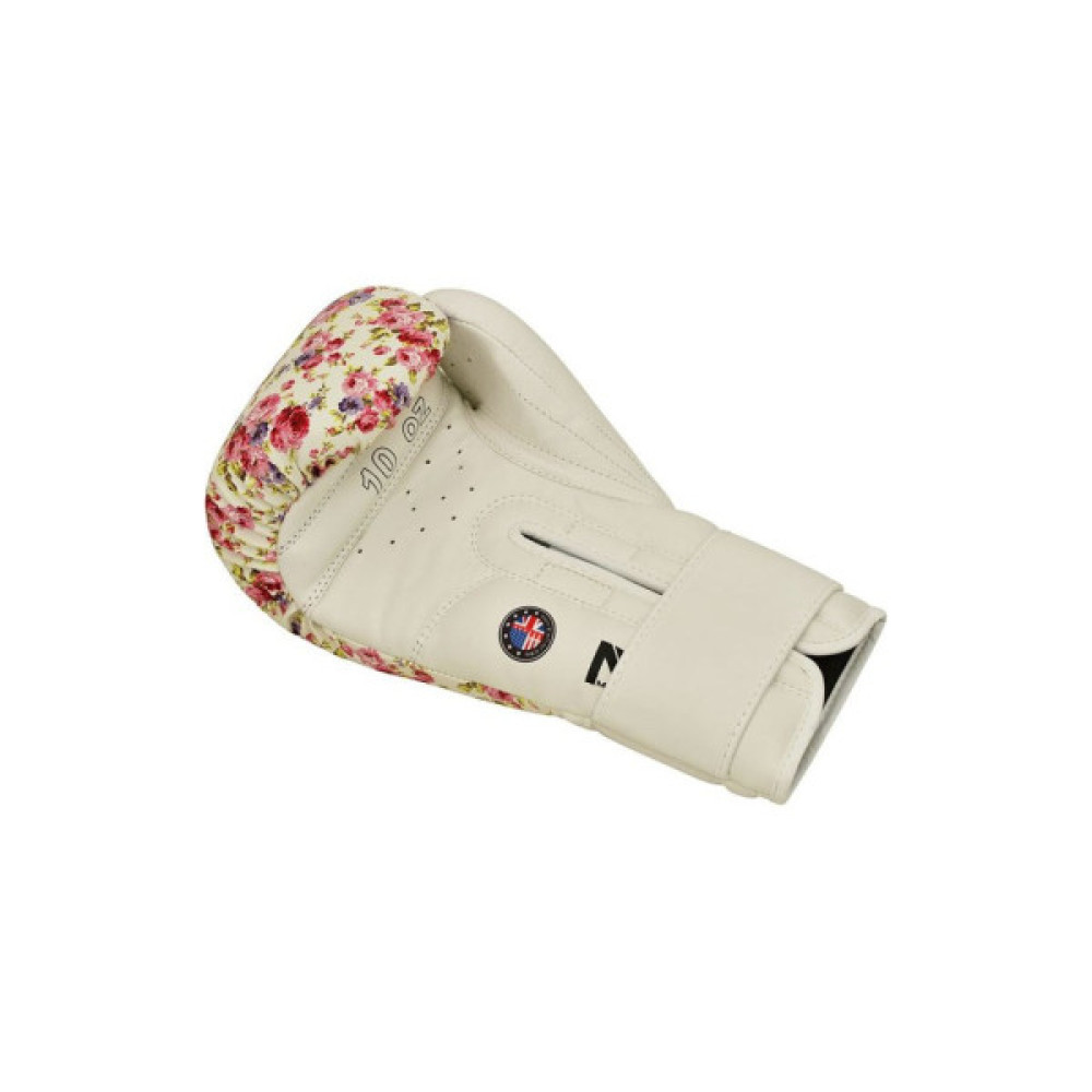 Боксерські рукавички RDX FL-6 White 10 oz (BGR-FL6W-10oz)