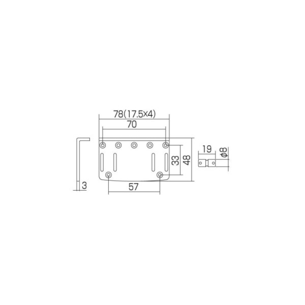 Бридж для гітари Gotoh 203B-4 C