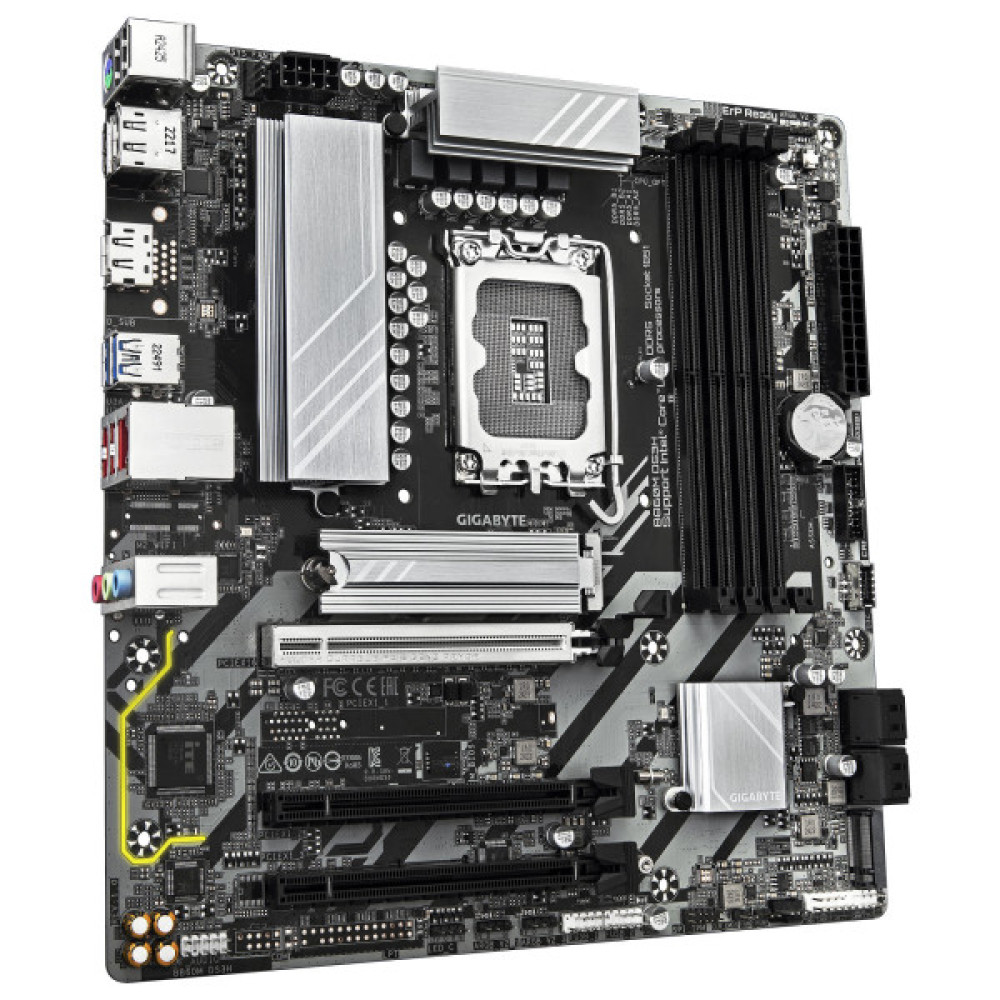 Материнська плата GIGABYTE B860M DS3H s1851 B860 4xDDR5 M.2 HDMI DP mATX