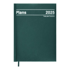 Тижневик Buromax датований 2025 STYLE, А5 зелений (BM.21120-04)