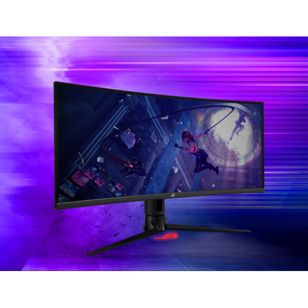 Монітор Asus 34.1" ROG Strix XG349C HDMI, DP, USB-C, 2xUSB, MM, IPS, 3440x1440, 21:9, 180Hz, 1ms, DCI-P3 98%, CURVED, AdaptiveSync, HAS, HDR400