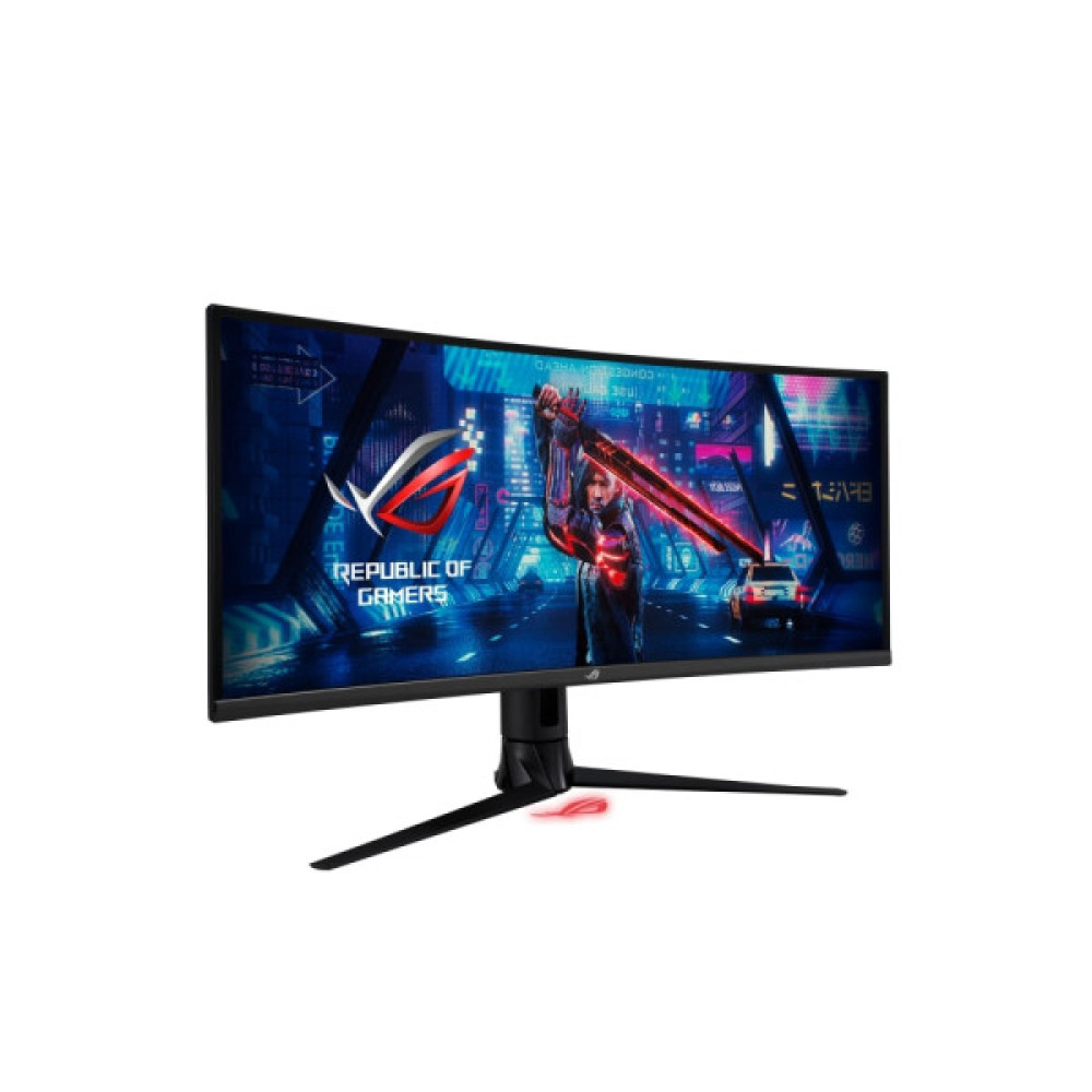 Монітор Asus 34.1" ROG Strix XG349C HDMI, DP, USB-C, 2xUSB, MM, IPS, 3440x1440, 21:9, 180Hz, 1ms, DCI-P3 98%, CURVED, AdaptiveSync, HAS, HDR400