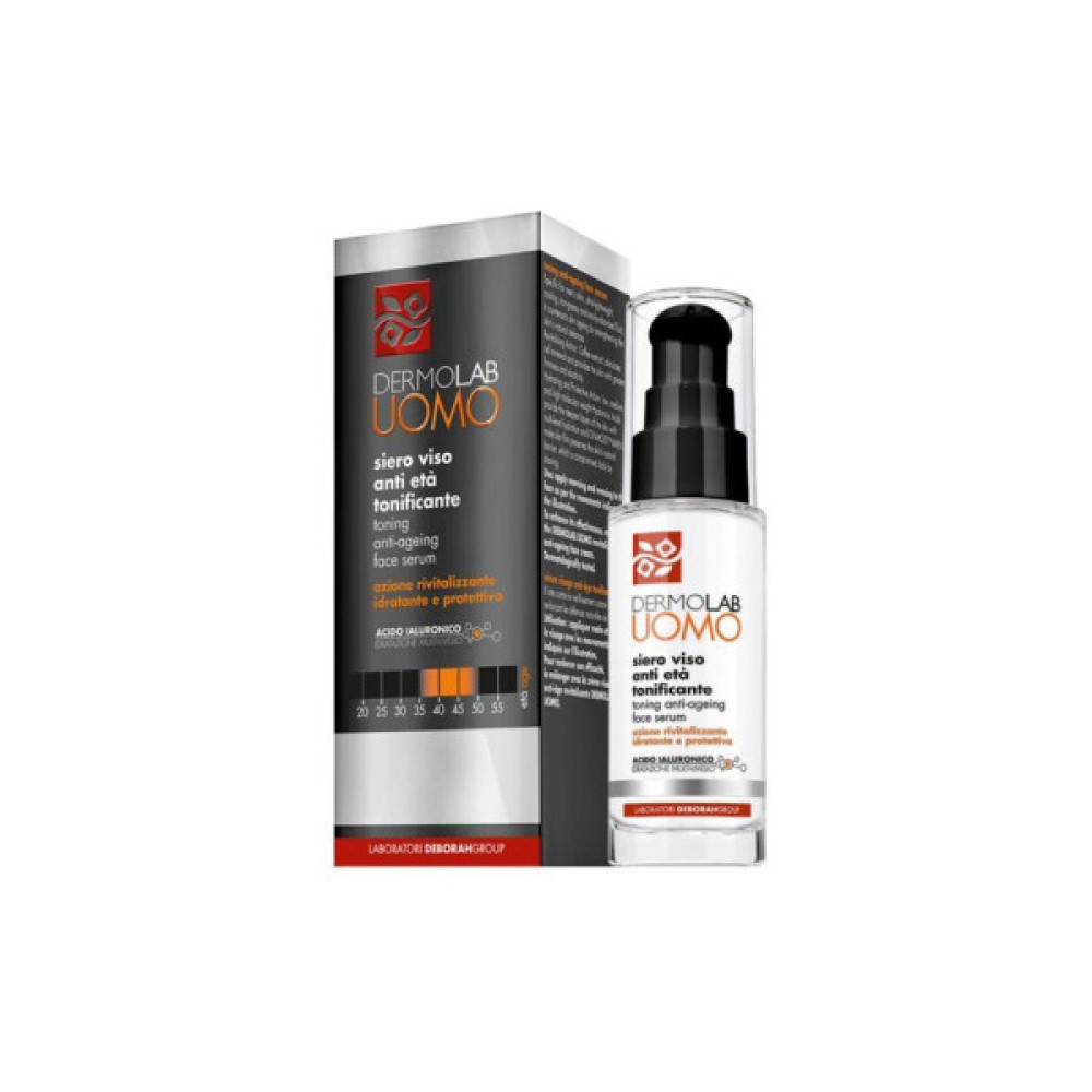Сироватка для обличчя Dermolab Uomo Тонізуюча Антивікова 30 мл (8009518416930)