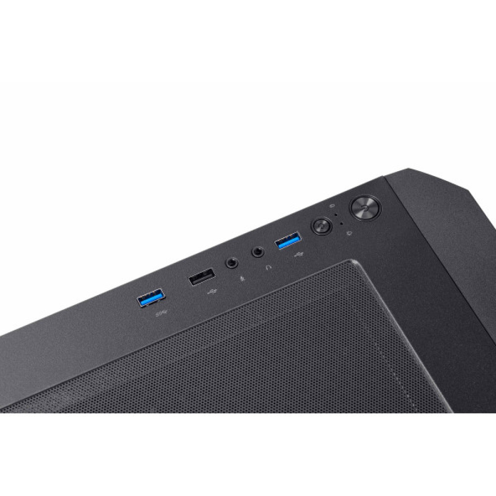 Корпус 2E GAMING Calleo GB700 без БЖ 2xUSB3.0, 1xUSB2.0, 4x120мм ARGB, VGA 320мм, LCS ready, контролер з пультом, TG Side Window, mATX, чорний