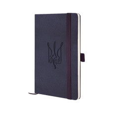 Книга записна Axent Partner Soft Skin Воля 125x195 мм, 96 аркушів, клітинка, синя (8616-02-5-A)