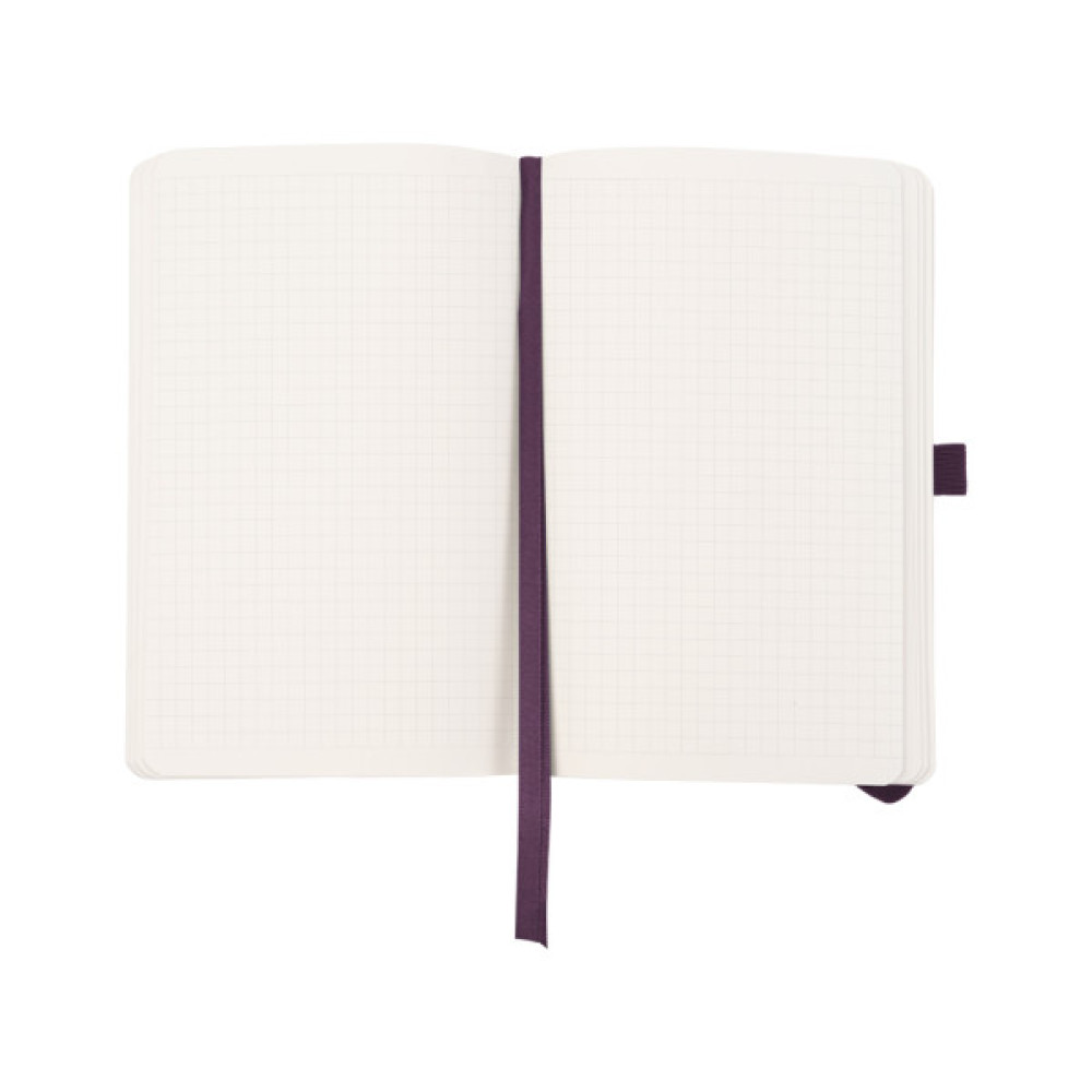 Книга записна Axent Partner Soft Skin Воля 125x195 мм, 96 аркушів, клітинка, синя (8616-02-5-A)