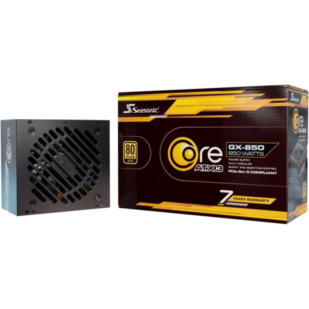 Блок живлення Seasonic 850W BLACK CORE GX-850-ATX31 (CORE GX-850-ATX31)
