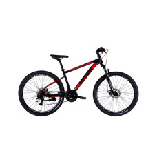 Велосипед Discovery 27.5" TREK DD рама-16" ST 2025 чорно-червоний (OPS-SP-27.5-044)