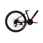 Велосипед Discovery 27.5" TREK DD рама-16" ST 2025 чорно-червоний (OPS-SP-27.5-044)