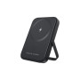 Батарея універсальна Choetech Magnetic Wireless 5000mAh 20W, PD, Qi-15W, USB-C In/Out, with holder, Black (B742-CCBK) Батарея універсальна Choetech Magnetic Wireless 5000mAh 20W, PD, Qi-15W, USB-C In/Out, with holder, Black (B742-CCBK)