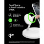 Зарядний пристрій Belkin 3in1 Magnetic Pad Qi2 15W White (WIZ032KQWH) Зарядний пристрій Belkin 3in1 Magnetic Pad Qi2 15W White (WIZ032KQWH)