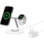 Зарядний пристрій Belkin 3in1 Magnetic Pad Qi2 15W White (WIZ032KQWH) Зарядний пристрій Belkin 3in1 Magnetic Pad Qi2 15W White (WIZ032KQWH)