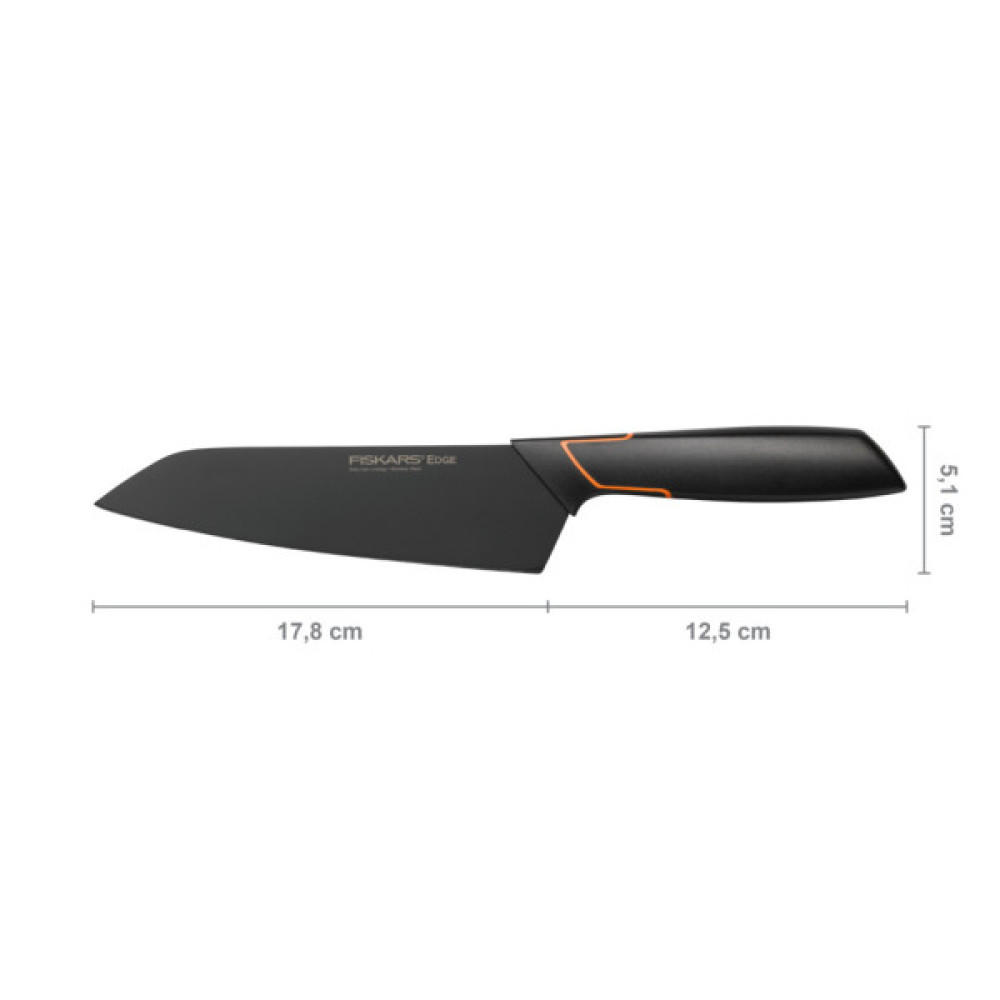 Кухонний ніж Fiskars Edge Santoku 17 см (1003097)