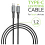 Дата кабель USB-C to Lightning 1.2m CBGPD30WTL1 30W grey Intaleo (1283126518089) Дата кабель USB-C to Lightning 1.2m CBGPD30WTL1 30W grey Intaleo (1283126518089)