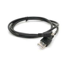Дата кабель USB 2.0 AM to Mini 5P 0.8m black Voltronic (YT-C/AM-1MnB/5728) Дата кабель USB 2.0 AM to Mini 5P 0.8m black Voltronic (YT-C/AM-1MnB/5728)