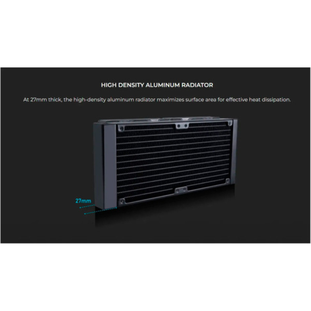 Система рідинного охолодження Lian Li GA II Lite 240R, Black (G89.GA2L24RB.00)