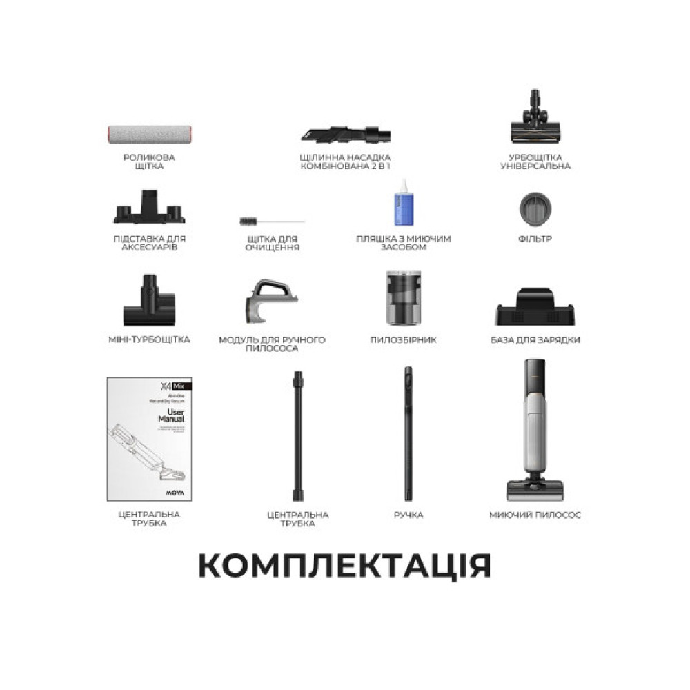 Пилосос MOVA X4 Mix (HMV17A)
