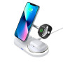 Зарядний пристрій Armorstandart Wireless Charging H101 3 in 1 Magnetic White (ARM78102) Зарядний пристрій Armorstandart Wireless Charging H101 3 in 1 Magnetic White (ARM78102)