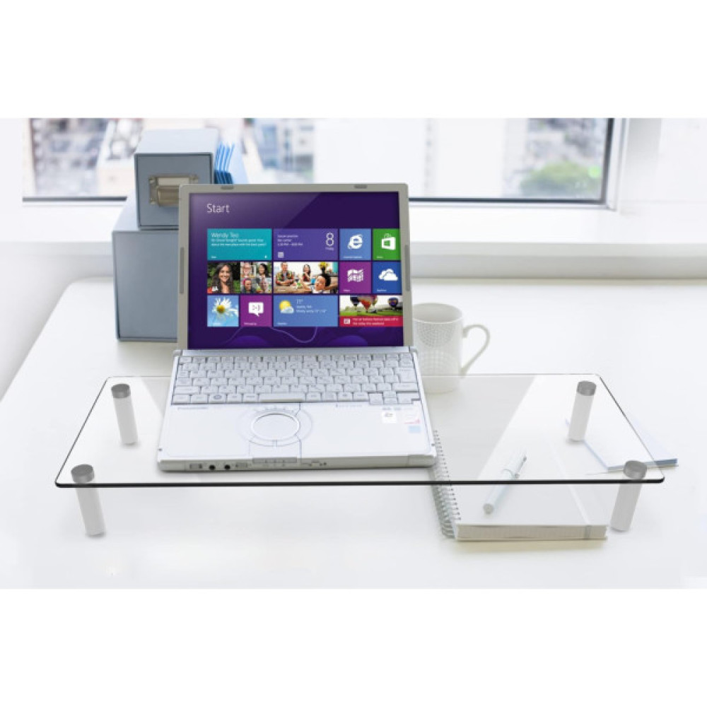 Підставка до монітора Digitus Universal glass Monitor Riser (DA-90358)