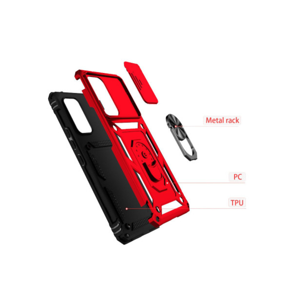 Чохол до мобільного телефона BeCover Military Xiaomi Redmi A1 / A2 Red (708236) Чохол до мобільного телефона BeCover Military Xiaomi Redmi A1 / A2 Red (708236)