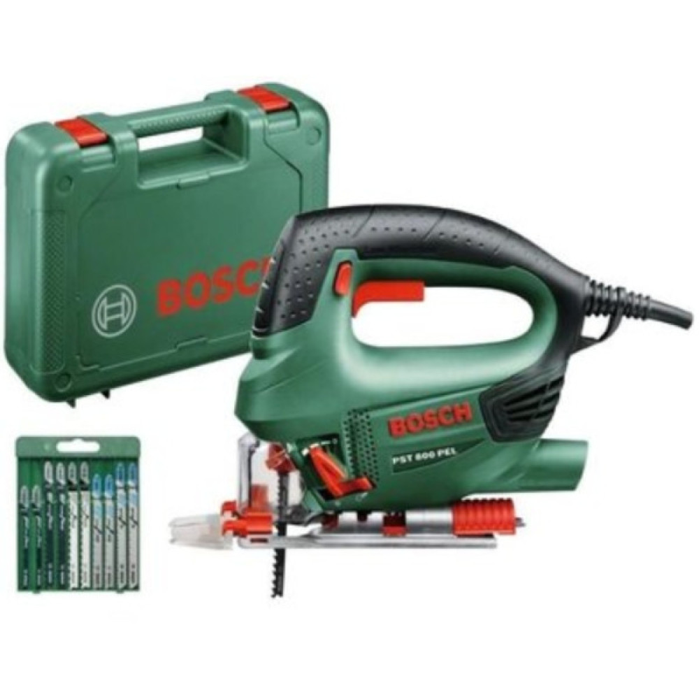 Лобзик Bosch PST 800 PEL 530Вт 500-3000об·хв з набором пилок 2кг