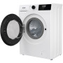 Пральна машина Gorenje фронтальна, 8кг, 1400, A+++, 55см, дисплей, пара, інвертор, білий