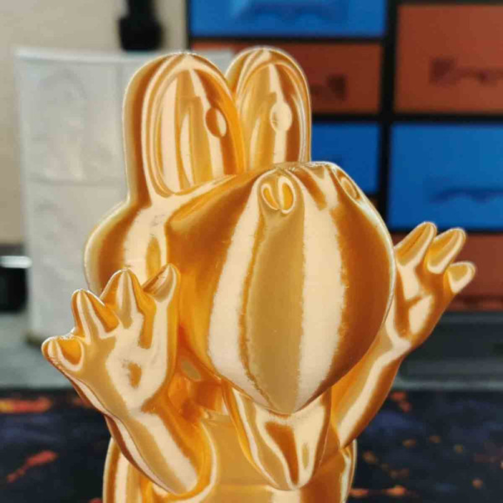 Пластик для 3D-принтера AzureFilm PLA SILK 1,75mm 1kg Flame Orange (FL171-2010)