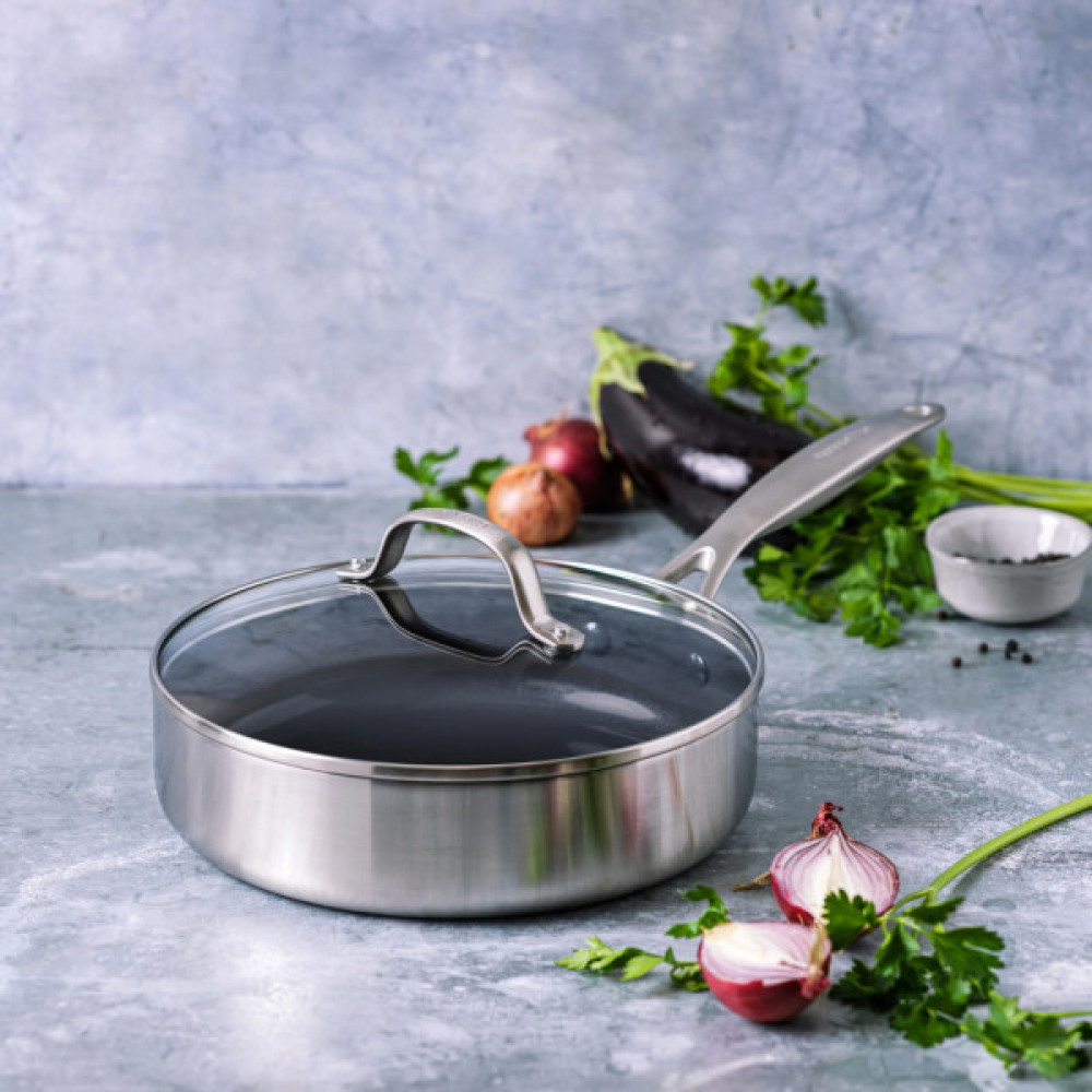 Сотейник GreenPan Geneva з кришкою 24 см, 2,6 л (CC004782-001)