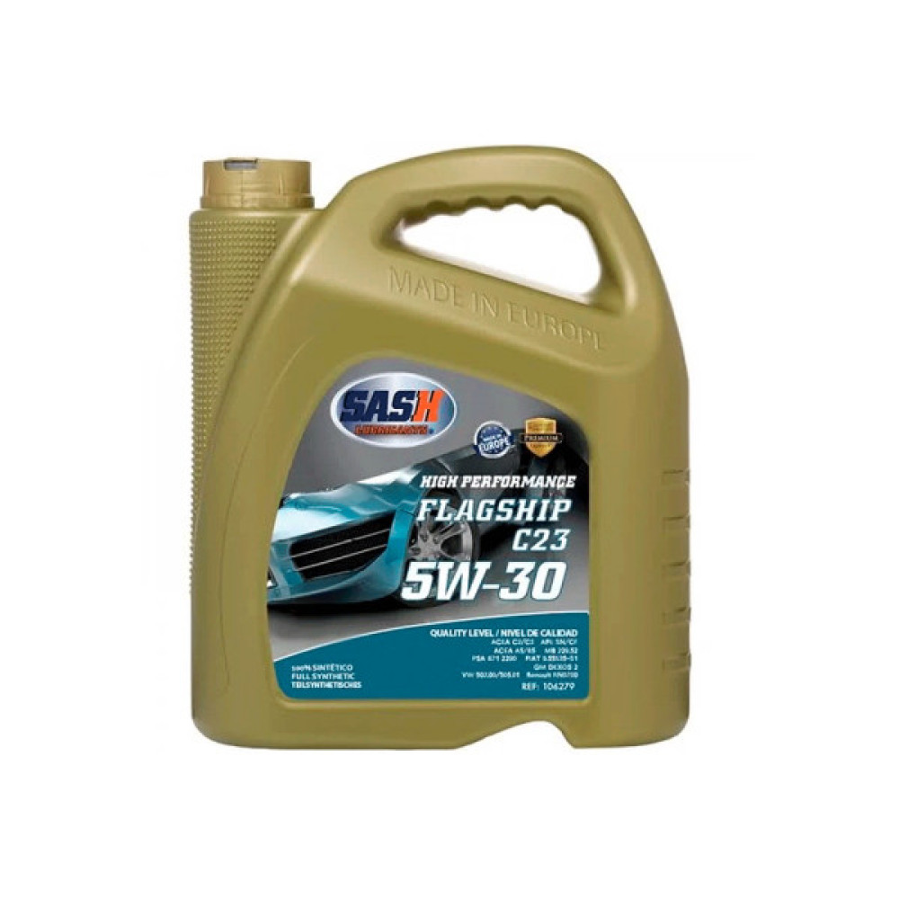 Моторна олива SASH FLAGSHIP C23 5W30 4л (109142) Моторна олива SASH FLAGSHIP C23 5W30 4л (109142)
