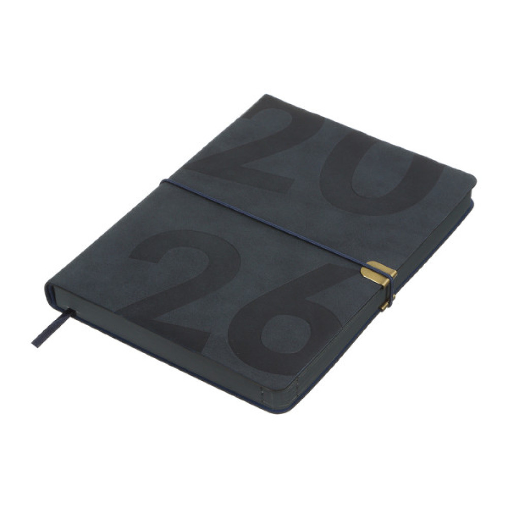 Тижневик Buromax датований 2026 BEST, А5 синій (BM.2126-02)